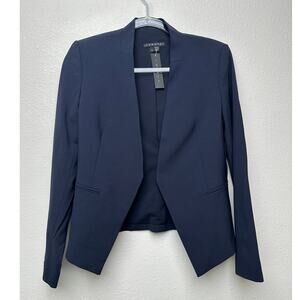 NWT Theory Lanai Edition Deep Navy Open-Front Blazer Women’s US 6